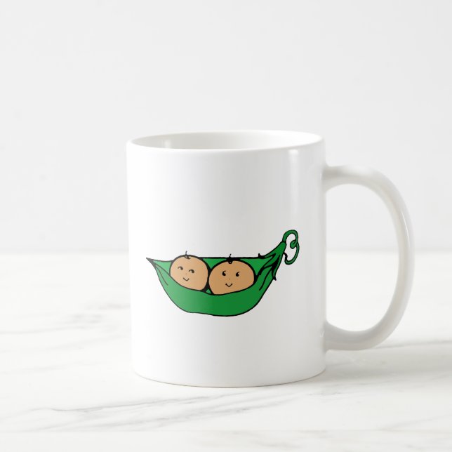 Twin Pod Graphic Coffee Mug (Right)