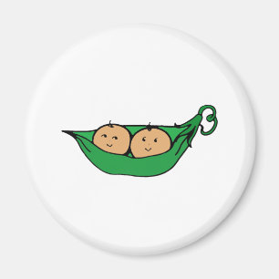 Twin Pod Graphic Magnet