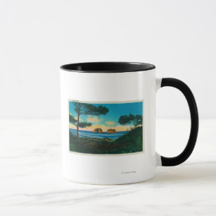 Twin Rocks on Oregon CoastCoast Mug