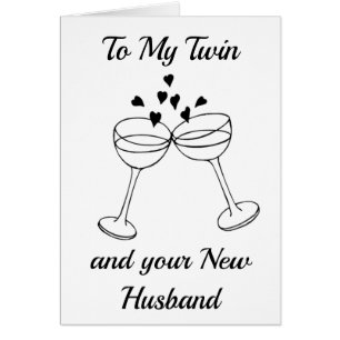 ***TWIN SISTER*** CELEBRATE YOUR LOVE WEDDING DAY