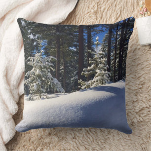 Twin Snow Trees Cushion