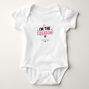 Twin Squad – I’m the Reason Baby Bodysuit