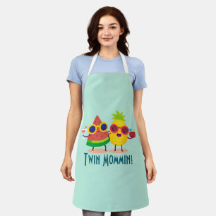 Twin Summer Fruits Apron