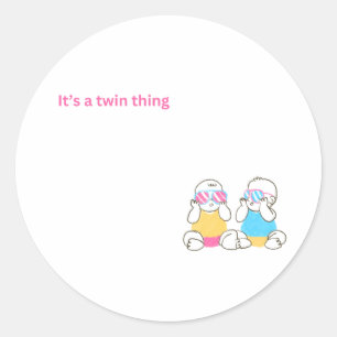 Twin Thing Stickers