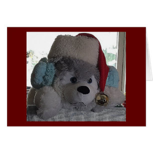TWIN-THIS HAPPY PUP SAYS SPECIAL CHRISTMAS WISHES