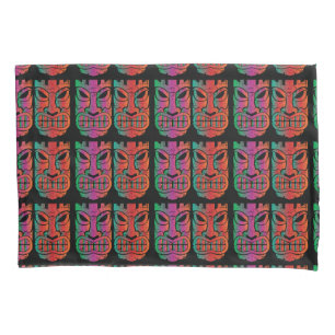 Twin Tiki Sculpture Thunder_Cove Pillowcase