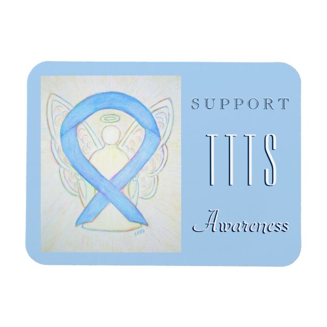 Twin to Twin Transfusion Syndrome Awareness Magnet (Horizontal)