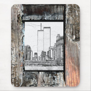 Twin Towers Mouse Pad