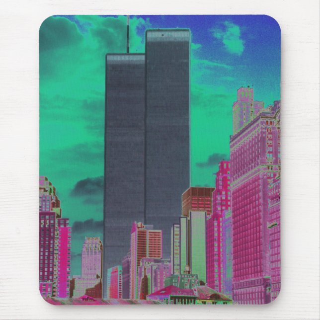 Twin Towers Mouse Pad (Front)