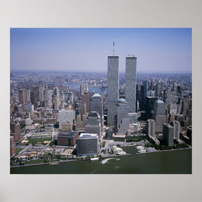 Twin Towers ,New York City Poster (Front)