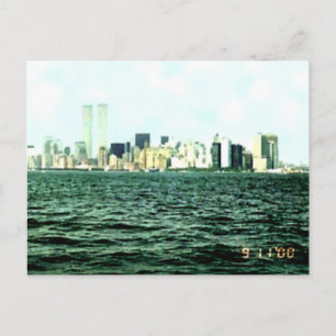 Twin Towers One Year Before 9/11 Postcard