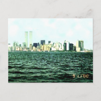 Twin Towers One Year Before 9/11 Postcard