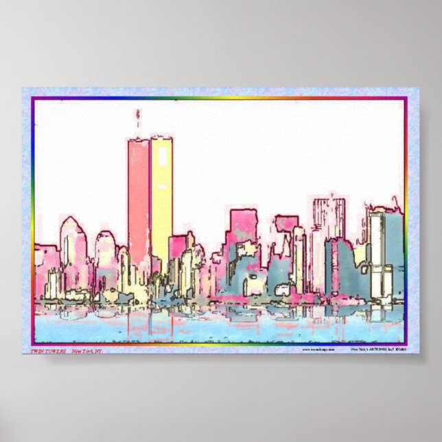 TWIN TOWERS POSTER (Front)