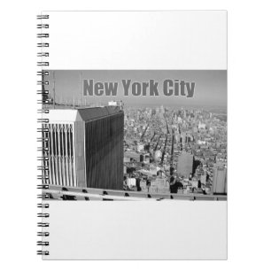 Twin towers World Trade Centre NYC Notebook