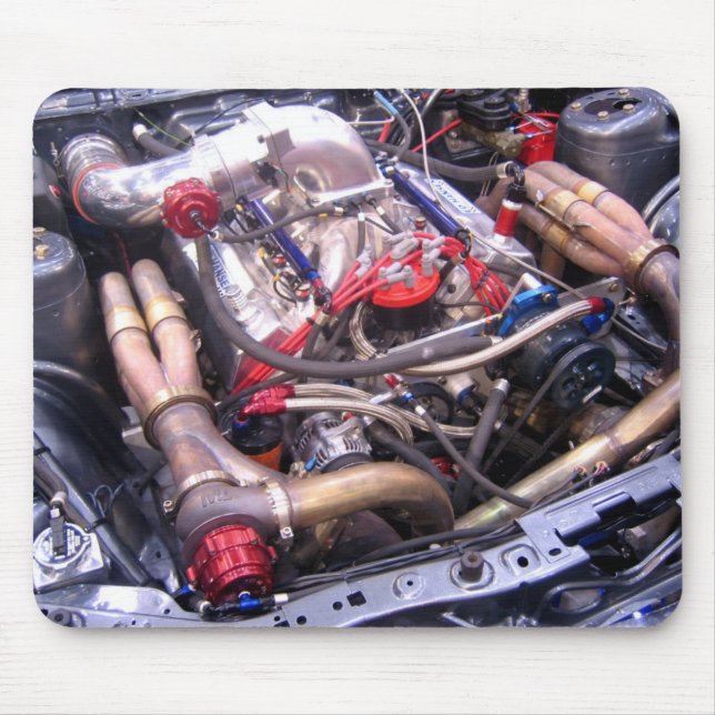 Twin Turbo Mouse Pad (Front)