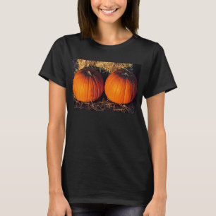 Twin Vintage Pumpkins T-Shirt