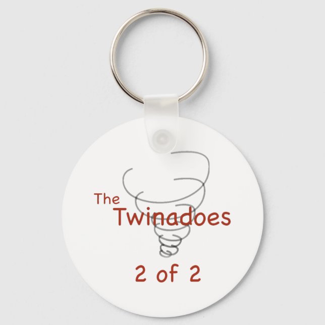 Twinadoes 2 of 2 key ring (Front)