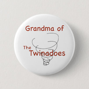 Twinadoes Grandma 6 Cm Round Badge