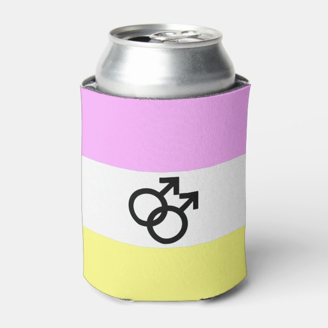Twink Pride Flag Can Cooler (Can Front)