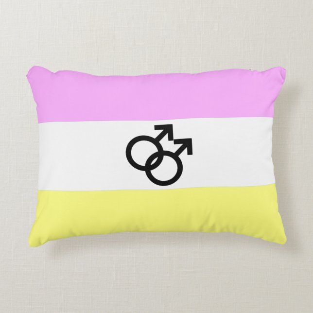 Twink Pride Flag Decorative Cushion (Front)