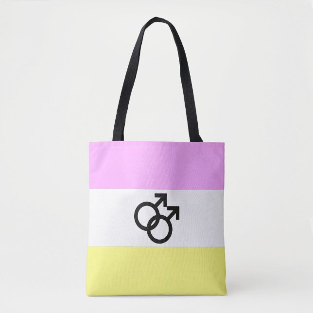 Twink Pride Flag Tote Bag (Front)