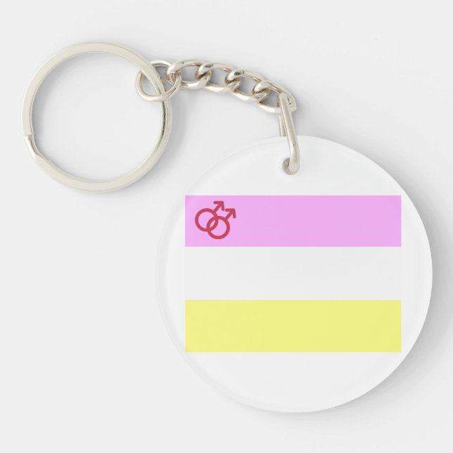 Twink Pride Key Ring (Front)