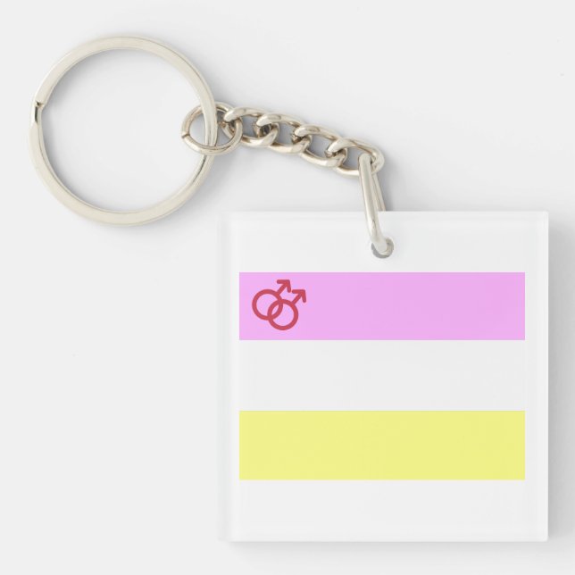 Twink Pride Key Ring (Front)