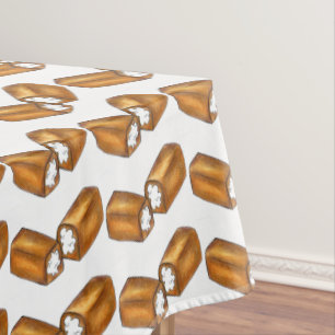 Twinkie Cream-Filled Snack Cake Foodie Tablecloth