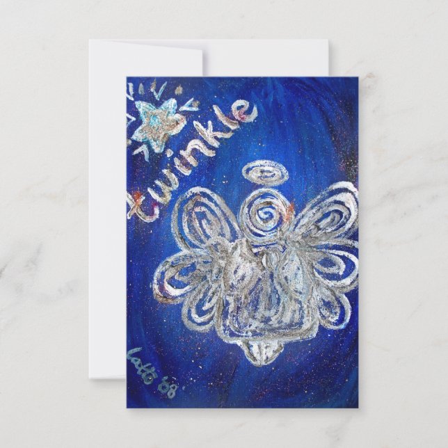 Twinkle Angel Invitation (Front)