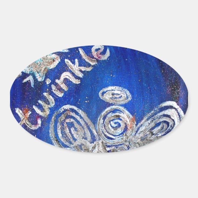 Twinkle Angel Sticker (Front)