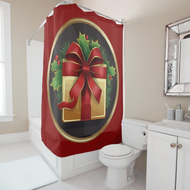 Twinkle Box Shower Curtain (In Situ)