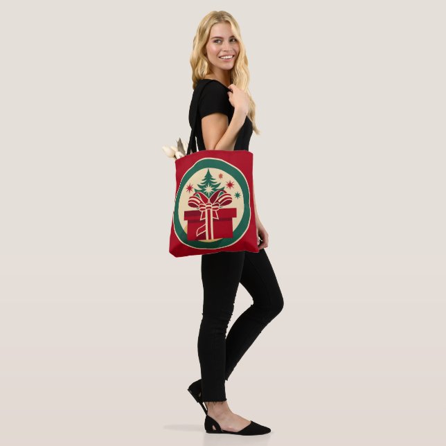 Twinkle Box T-Shirt Tote Bag (On Model)