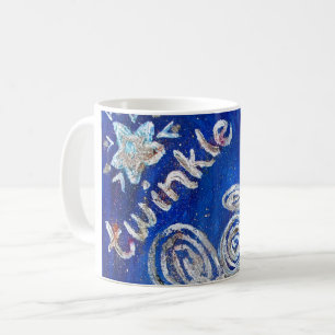 Twinkle Guardian Angel Art Custom Coffee Mugs