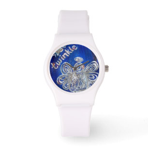 Twinkle Guardian Silver Angel Custom Watch Design