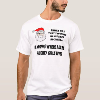 Twinkle In Santas Eye T-Shirt