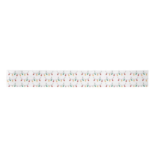 Twinkle Lights Ribbon Satin Ribbon (Front)