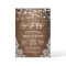 Twinkle Lights Rustic Wood Lace
