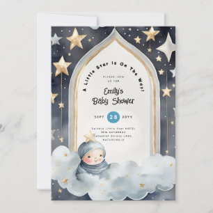 Twinkle Little Star BABY SHOWER or 1st BIRTHDAY Invitation