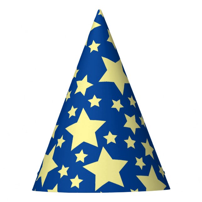 Twinkle Little Star Cute 1st Birthday Party Theme Party Hat (Front)