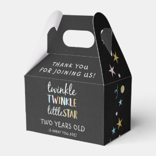 Twinkle Little Star Two Years Old Is What You Are! Favour Box