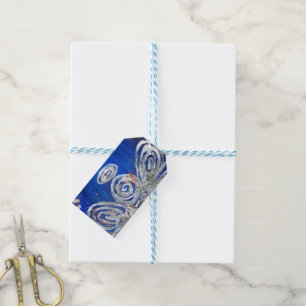 Twinkle Silver Angel Blessings Custom Gift Tags