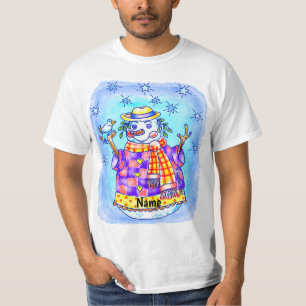 Twinkle Snowman  T-Shirt