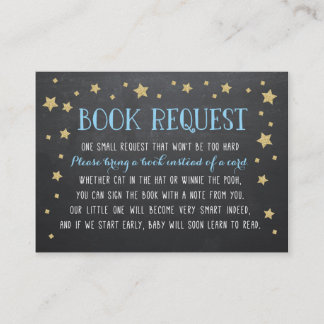 Twinkle Star Book Request, Nursery Rhyme Enclosure Card
