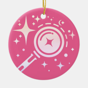Twinkle stars, Beacon of the Limitless Digital Era Ceramic Ornament
