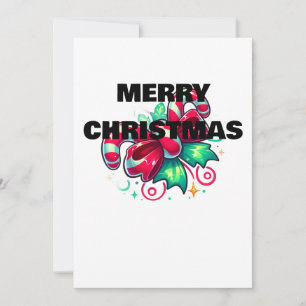Twinkle Tied: Candy Cane Cheer Invitation