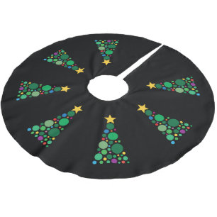 Twinkle Tree Brushed Polyester Tree Skirt