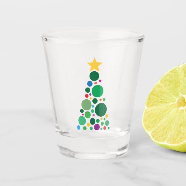 Twinkle Tree  Shot Glass (Front)