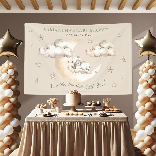 Twinkle Twinkle Baby Shower  Banner (Creator Uploaded)