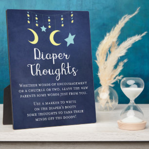 Twinkle Twinkle Baby Shower Game Plaque