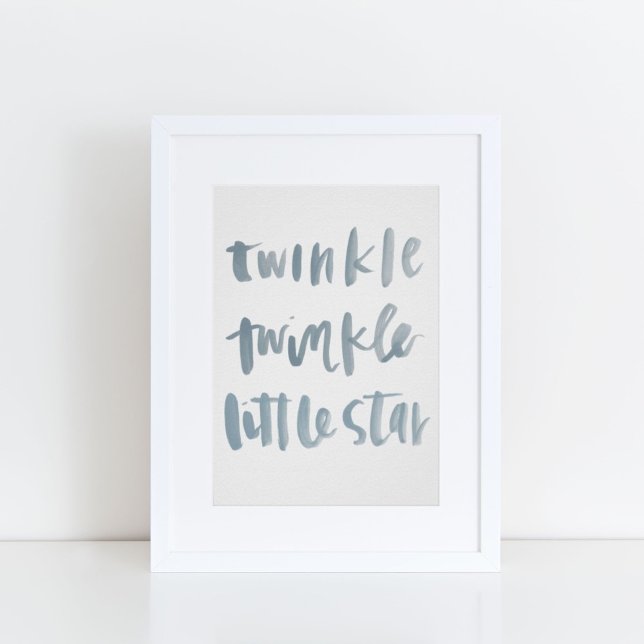 Twinkle, Twinkle Little Star Art Print (Creator Uploaded)